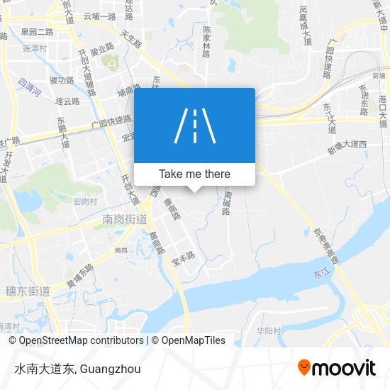 水南大道东 map