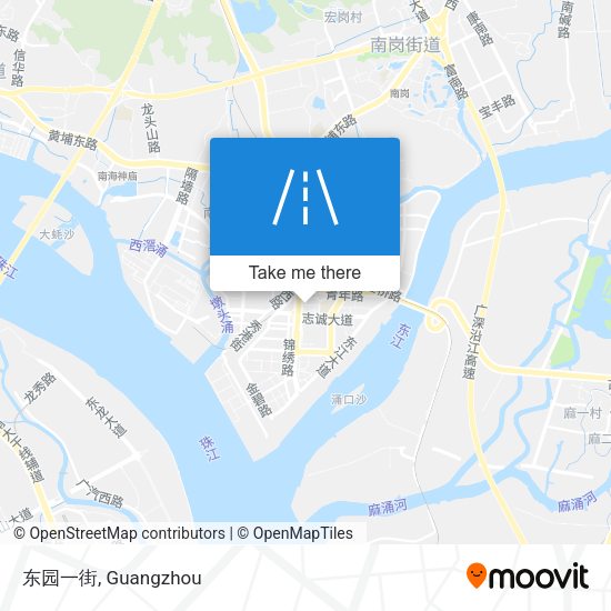 东园一街 map