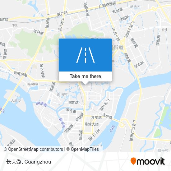 长荣路 map