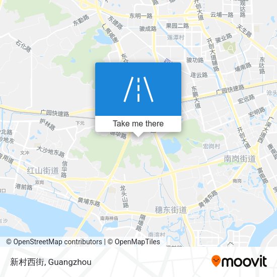 新村西街 map