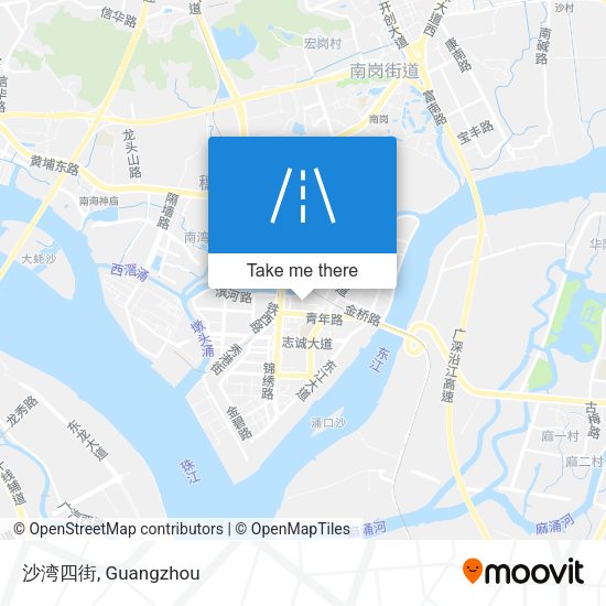 沙湾四街 map
