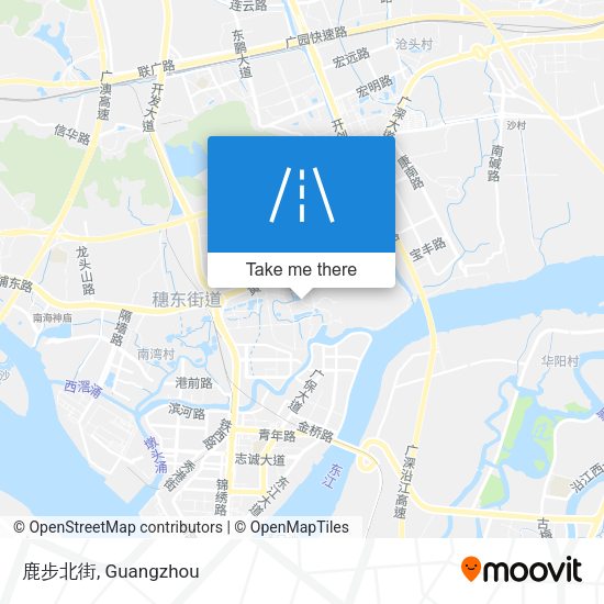鹿步北街 map