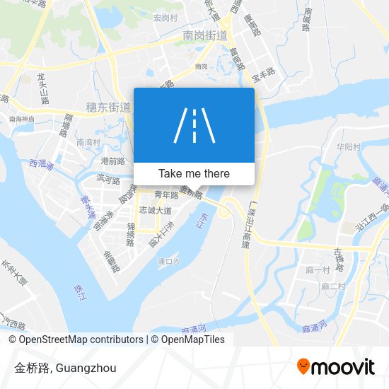 金桥路 map