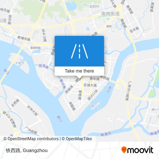 铁西路 map
