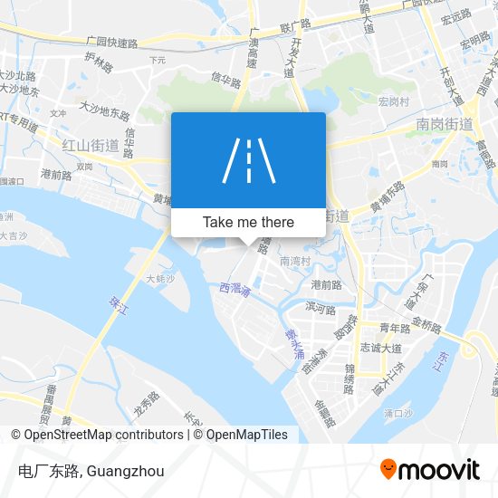电厂东路 map