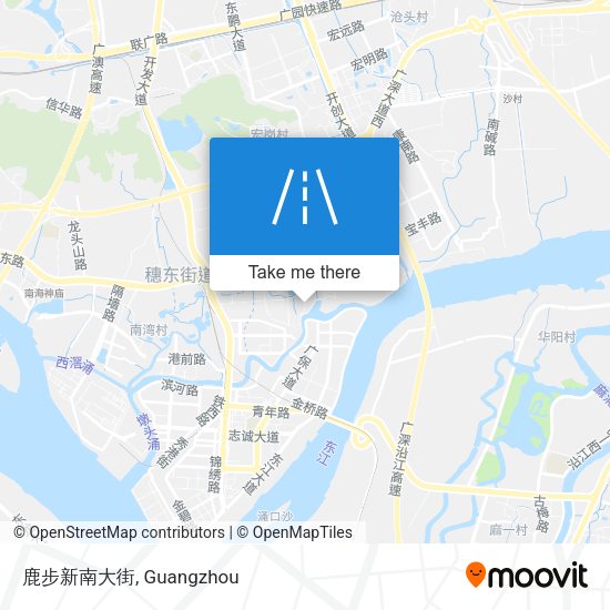 鹿步新南大街 map