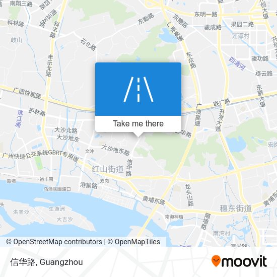 信华路 map