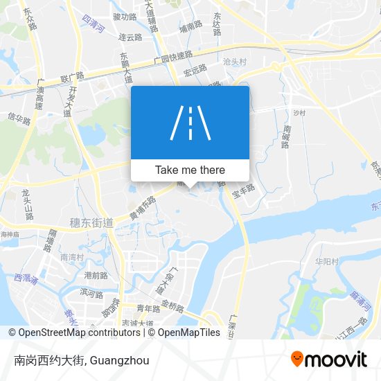 南岗西约大街 map