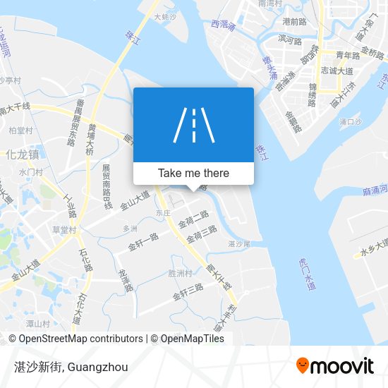 湛沙新街 map
