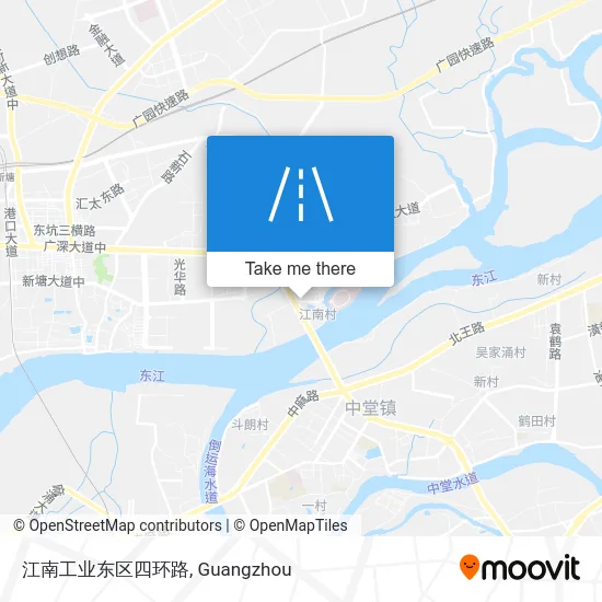 江南工业东区四环路 map