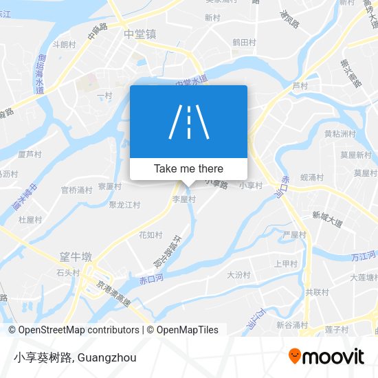 小享葵树路 map