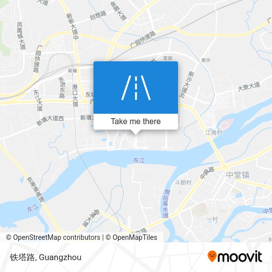 铁塔路 map