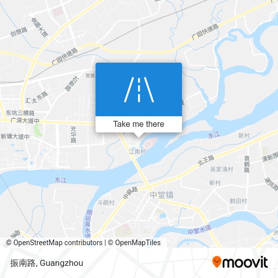 振南路 map