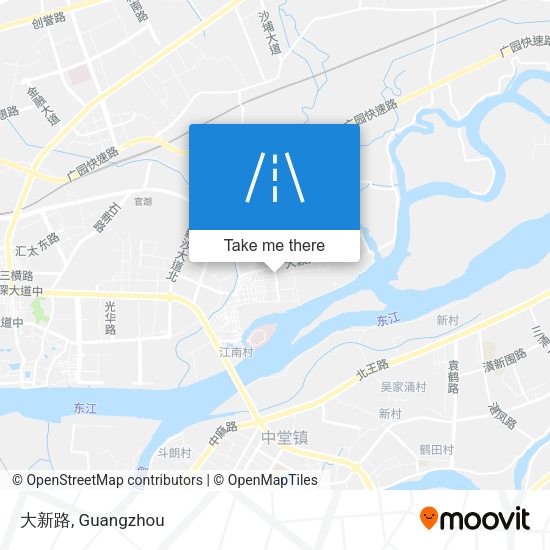 大新路 map