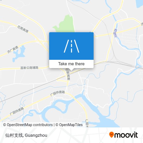 仙村支线 map