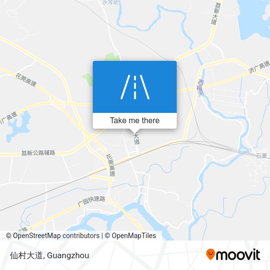 仙村大道 map