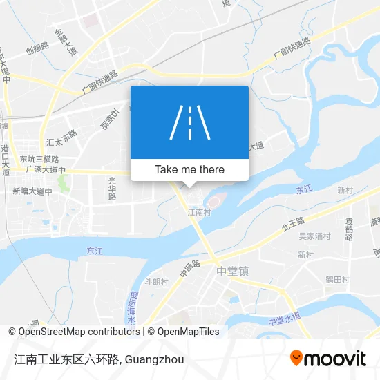 江南工业东区六环路 map