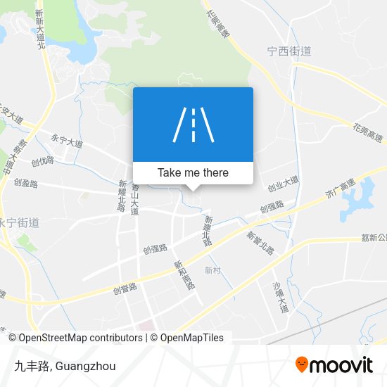 九丰路 map