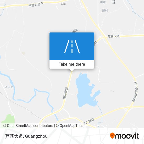 荔新大道 map