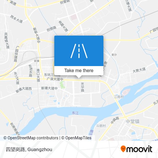 四望岗路 map