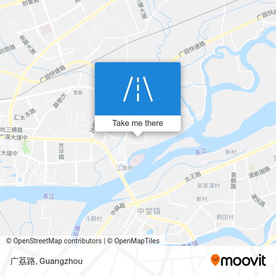 广荔路 map