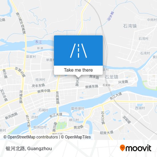 银河北路 map