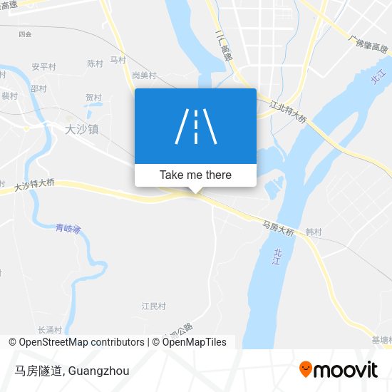 马房隧道 map