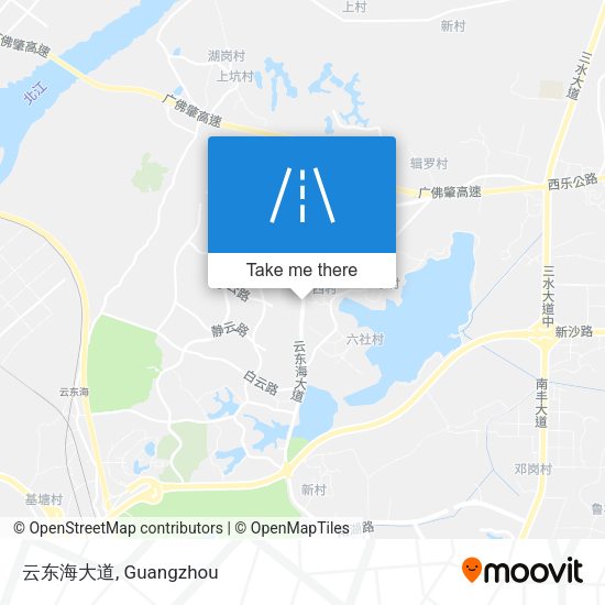 云东海大道 map