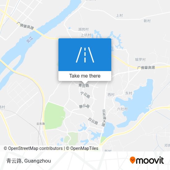 青云路 map