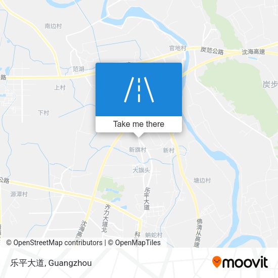 乐平大道 map