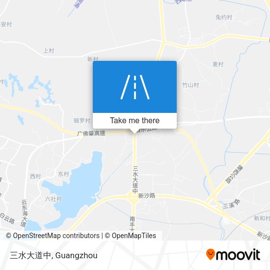 三水大道中 map