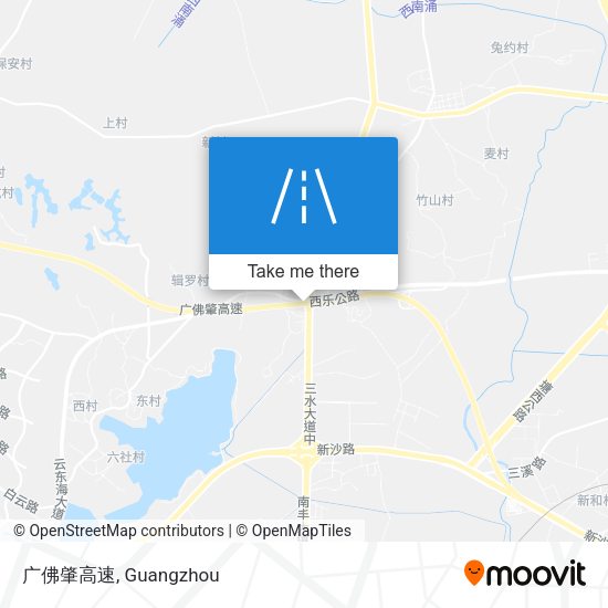广佛肇高速 map