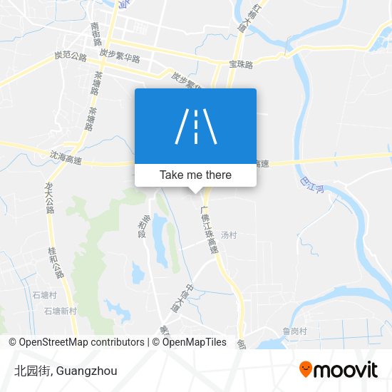 北园街 map