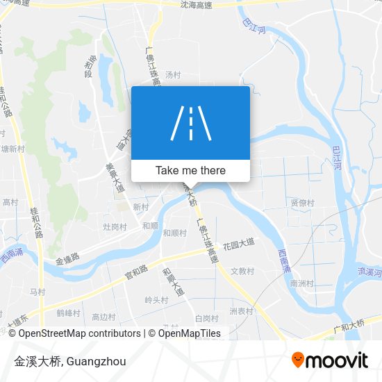 金溪大桥 map