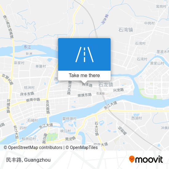 民丰路 map