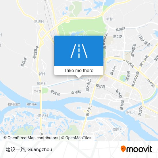 建设一路 map