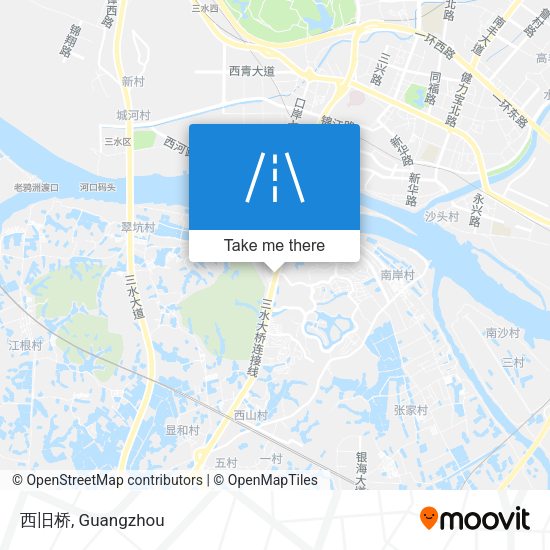 西旧桥 map