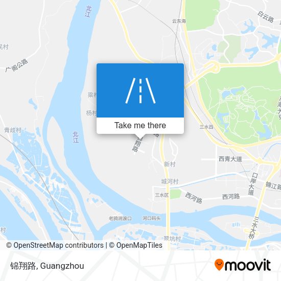 锦翔路 map