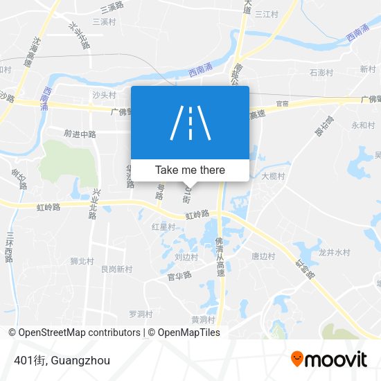 401街 map