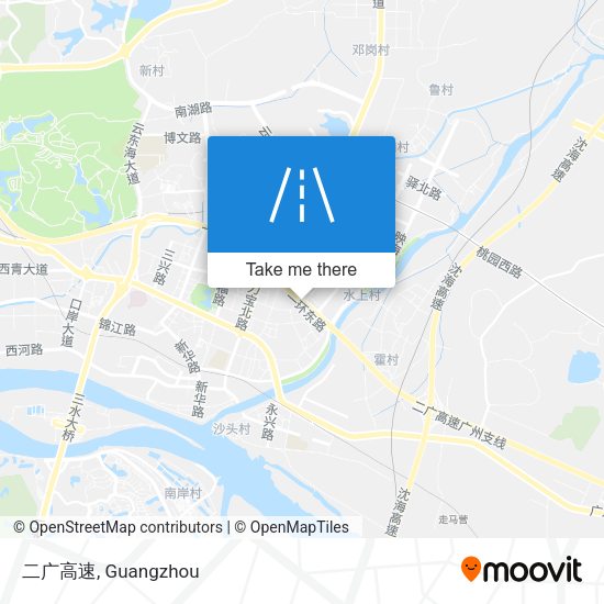 二广高速 map