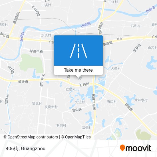 406街 map