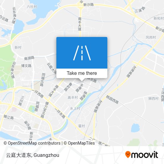 云庭大道东 map