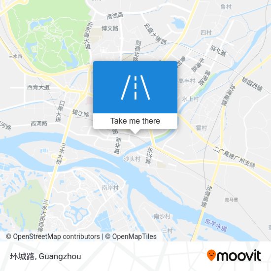 环城路 map