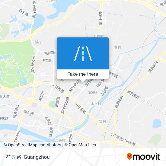 荷云路 map
