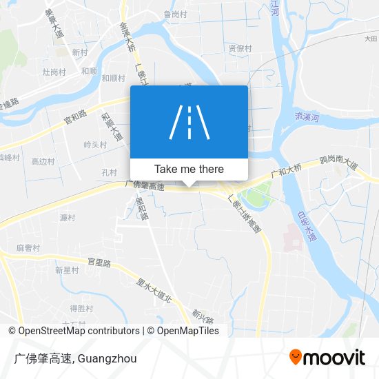 广佛肇高速 map