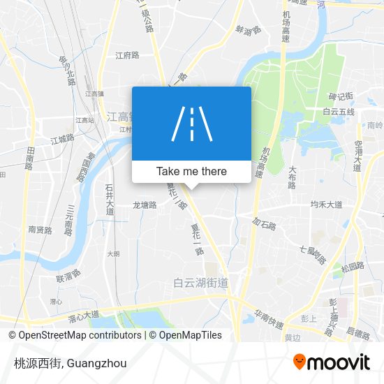 桃源西街 map