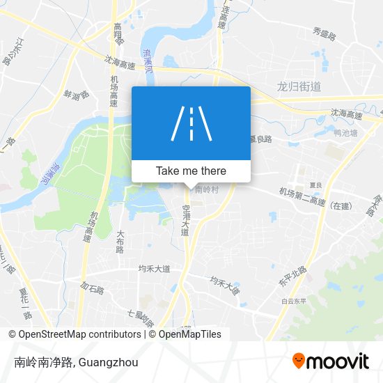 南岭南净路 map