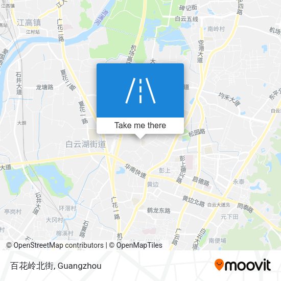 百花岭北街 map