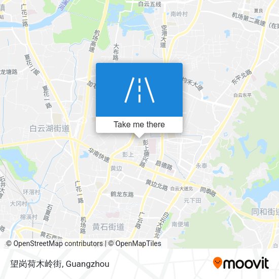 望岗荷木岭街 map