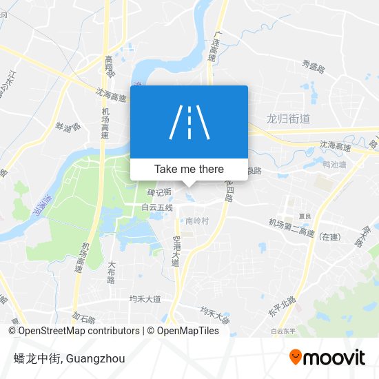 蟠龙中街 map